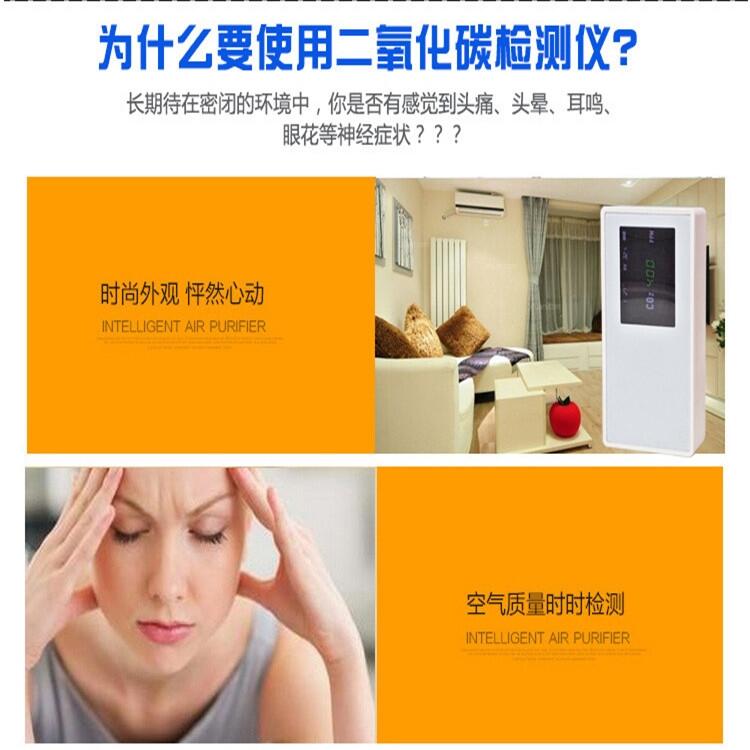 二氧化碳檢測儀，大屏顯示